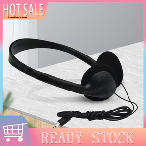 < CarFashion > Tai nghe có dây 857 Giảm tiếng ồn Thoải mái khi đeo tai nghe chơi game di động âm thanh nổi trong suốt ABS 35mm cho game thủ