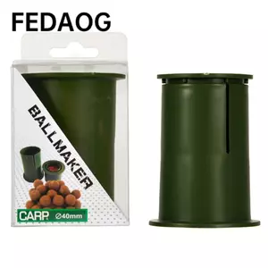 FEDAOG Mồi Câu Cá Bóng Shaper, Nén ABS Mồi Tròn Máy Làm, Mồi Câu Cá Di Động Máy Làm Cá Chép Đất Mồi Bóng Dụng Cụ Câu Cá