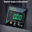 JUIC 1 Cái Máy đo độ nghiêng kỹ thuật số, Màn hình LCD Máy tìm góc kỹ thuật số đa chức năng, Đo 360 độ với Máy đo Laser Thước đo mức độ góc nam châm điện tử