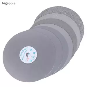 Bigapple 6 "150mm mạ kim cương phẳng đĩa trang sức đánh bóng bánh xe mài 80 ~ 3000 # RDG