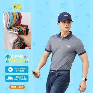 Áo thun polo nam YODY cổ bẻ vải pique mắt chim cao cấp thoáng mát nhiều màu APM3299 MCPO26A062