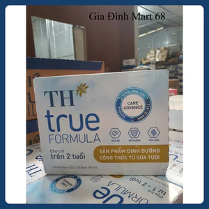 Thùng 24 Hộp Sản phẩm dinh dưỡng công thức từ sữa tươi cho trẻ trên 2 tuổi TH true FORMULA 180Ml