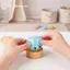 GE Mô phỏng Bun hấp Đồ chơi có thể bóp được để giảm lo âu Đồ chơi giải tỏa khuôn mặt cười dễ thương để trang trí bàn làm việc văn phòng VN