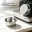 Giỏ lọc cà phê Tweeduj 51 / 54mm Có thể tái sử dụng 1 / 2 cốc thay thế phù hợp cho Portafilter không đáy Espresso Làm tại nhà Barista Sử dụng VN