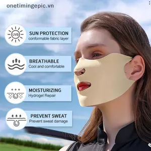 VFZ Golf Patch Mặt nạ bảo vệ tia cực tím ngoài trời Gel dưỡng ẩm Mặt nạ chăm sóc da Thích hợp cho thể thao ngoài trời Đi xe đạp leo núi OTE