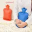 Chai nước cao su phun nước 500 / 1000ml Chai nước nóng Thi Chai nước nóng mùa đông Túi nước ấm chân tay Chai nước