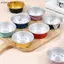 AA 10 Chiếc 50ml Chịu Nhiệt Độ Có Thể Tái Sử Dụng Giấy Nhôm Nướng Bánh Có Nắp Pudding Nhỏ Tart Tins Bánh Ngọt Bộ Dụng Cụ Làm Bánh VN