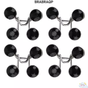 BRABRAAA 16 chiếc Nút Chân, Thiết kế khe cắm thẻ có thể tháo rời Máy thắt lưng có thể điều chỉnh, Nút thắt lưng quần có thể tái sử dụng bền bỉ cho quần jean