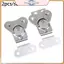 POWER Thép không gỉ Toggle Chốt 2 Chiếc Kẹp Bắt Bướm Cho Hộp Gỗ Ngăn Kéo Hộp Dụng Cụ Tủ Cố Định An Toàn Nội Thất Chốt.