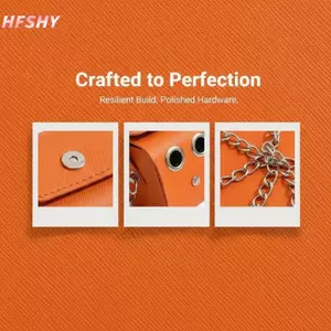 HFSHY Mini Da PU Túi Vuông Hoạt Hình Đáng Yêu Robot In Hình Dây Xích Kim Loại Có Thể Tháo Rời Cho Bé Gái Mặc Hàng Ngày Phù Hợp Với VN