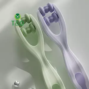 Điểm châm cứu tay con lăn đôi Máy mát xa tay khớp ngón tay Máy mát xa cầm tay Giảm mỏi ngón tay [mới]