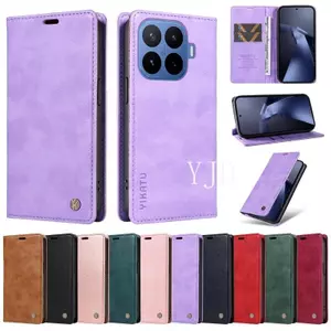 Ốp YJD Cho Xiaomi 17T Pro Họa Tiết Louche Da Siêu Mỏng Khe Cắm Thẻ Thoáng Khí Chống Rơi Vỏ Điện Thoại