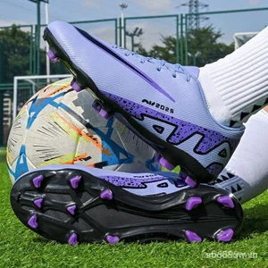 Học Sinh Giày Bóng Đá Chuyên Nghiệp Giày Bóng Đá FG TF Huấn Luyện Phù Hợp Với Cleats Cho Trẻ Em & Người Lớn SOXR