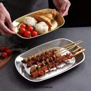 Đĩa Salad tráng miệng DONOVANQQ, Đĩa ăn dã ngoại đế ổn định cạnh mịn, Thiết thực di động có thể tái sử dụng thực phẩm gia dụng Khay phục vụ ăn uống du lịch