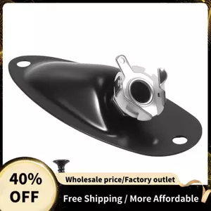 Thuyền Phong Cách 1 / 4 inch Tải Đầu Ra Đàn Guitar Mono Jack Cắm Ổ Cắm Đĩa Cho Đàn Guitar Điện Phong Cách Stratocater, Đen