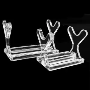Ziyulinyuk 1 Mồi Câu Cá Hiển Thị Chân Đế Nhựa Trang Trí Mồi Hiển Thị Kệ Đứng Hỗ Trợ Ra Cho Cửa Hàng Câu Cá Giá Đỡ Mồi Bền VN