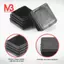 20 Chiếc Nhựa Vuông Trống Cuối Nắp Ống Chèn 25mm x 25mm