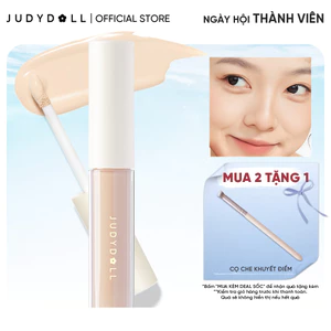 Kem Che Khuyết Điểm JUDYDOLL Liquid Concealer Che phủ tốt Che quầng thâm Không mốc Không đọng rãnh nhăn Lâu Trôi 3,2g