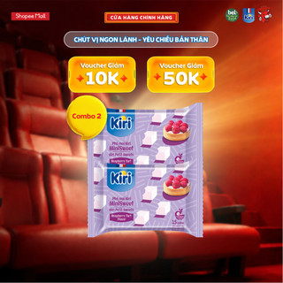 Combo 2 Phô mai Kiri vị mâm xôi 15C 78g