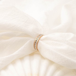 Nhẫn nam nữ LAMY Eternity Ring Rose Gold 8022