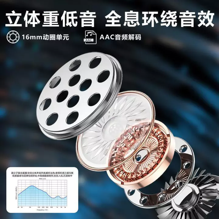 Tập thể dục tai Tai nghe Bluetooth điên không dây chất lượng cao Tai nghe thể thao Bluetooth trong tai Tai nghe treo Bluetooth Không thể tắt mà không  – 4