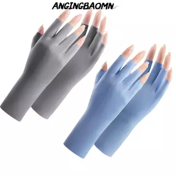 Găng tay chống nắng ANGINGBAOMN, Đèn Led bảo vệ tia cực tím móng tay Găng tay vẽ tranh móng tay, Phụ kiện bảo vệ da ngón tay Chống tia tia UV Chống bức xạ Găng tay nghệ thuật làm m