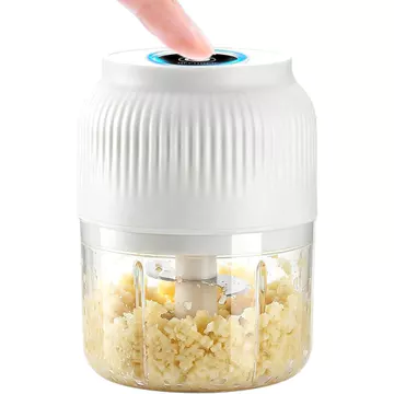 Máy Xay Tỏi Điện, Máy Xay Thực Phẩm Nhà Bếp Mini Phong Cách Mới 2026, Máy Xay Thịt Tỏi Không Dây Di Động, Được Trang Bị 4 Lưỡi Dao Inox, Thích Hợp Cho Mọi Loại Máy Xay.