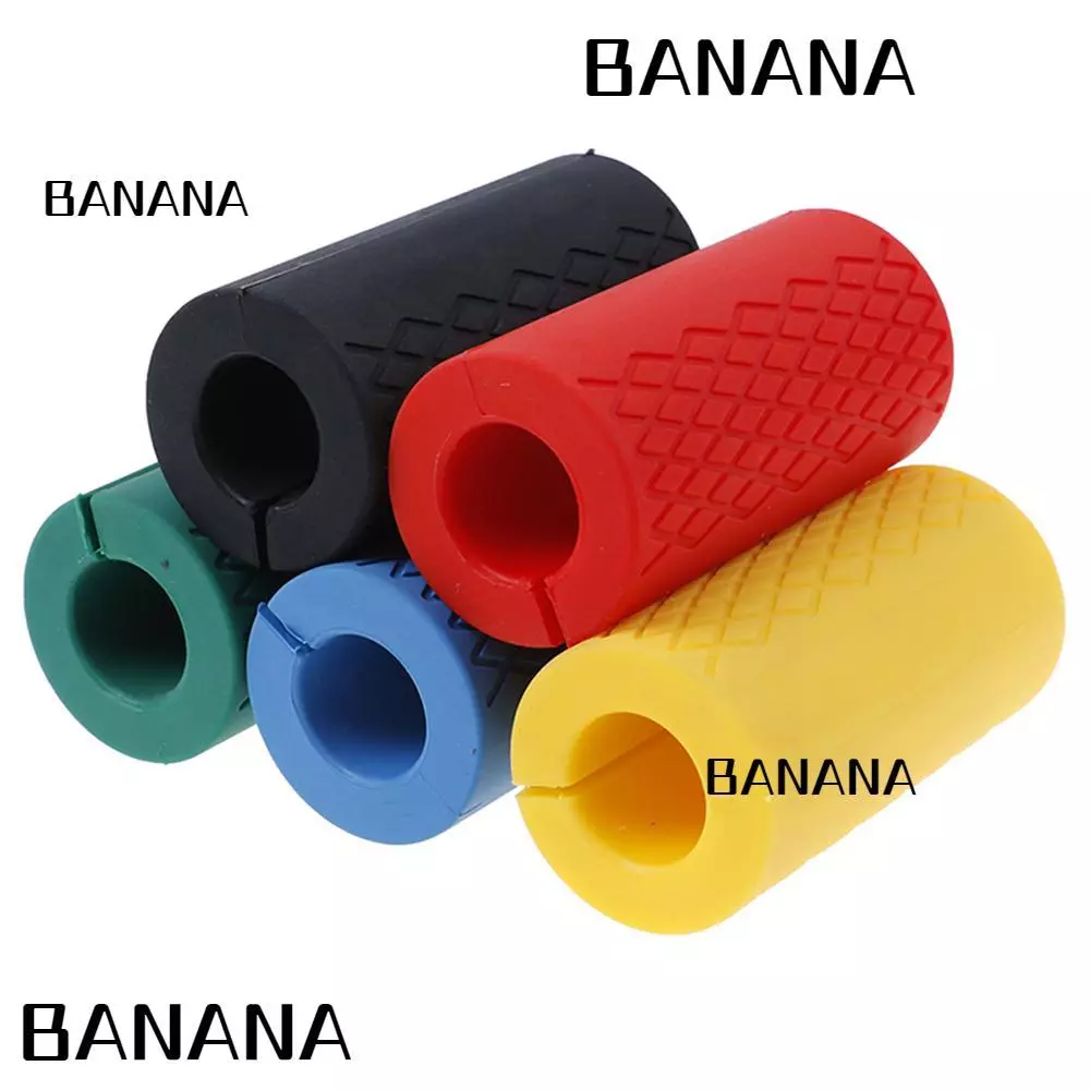BANANA1 1 Tay Cầm Barbell, Tay Cầm Quả Tạ Dày Ly Hợp Barbell, Dụng Cụ Sức Mạnh Cánh Tay Thoải Mái Tay Cầm Chống Trơn Trượt Có Tay Cầm Thanh Tay Cầm Để Cử Tạ