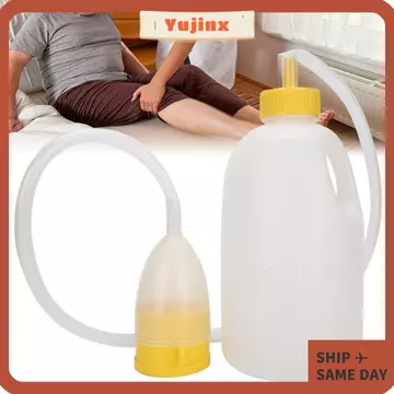 Bình Nước Tiểu Nam YUJINX, Bình Tiểu Di Động Bằng Nhựa 1700ML, Di Động Thiết Thực Có Ống Nước Tiểu Có Ống Sử Dụng Ngoài Trời