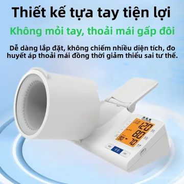 Máy đo huyết áp y tế dạng ống tay, dùng tại nhà, cắm điện, chính xác, dùng chung cho người lớn và người già.
