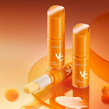 son dưỡng môi Vitamin C Glossy Soft Lip Balm Fade Lip Lines Chống khô Hydrating Dưỡng ẩm Chăm sóc môi xung quanh Son dưỡng môi