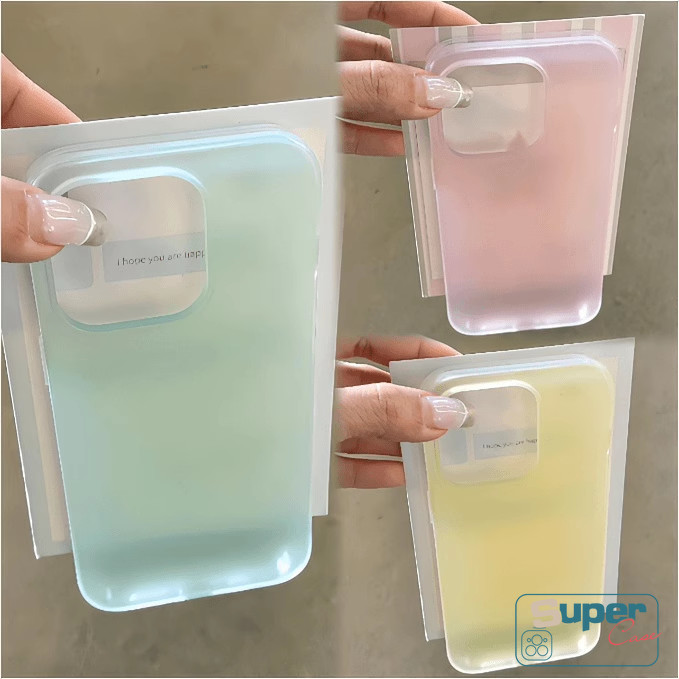 Ốp Lưng Tương Thích Cho IPhone 16 13 11 Pro Max XS Max 7 8 XR X 7Plus 14 12 15 Pro Max 8Plus 13 16 12 Pro 6s 6 15 16 14 Plus SE 2020 Thời Trang Mùa Hè Màu Kẹo Dễ Thương Mềm Mại Bao da