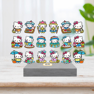 Sticker 5D Hoạt Hình, Chibi Dán Móng (Mã 577-670) Nữ Làm Nail, Dán Móng, Trang Trí Móng