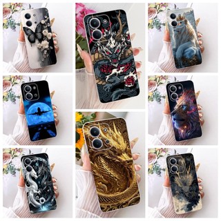 Ốp điện thoại Mềm Cho Xiaomi Redmi 15C Vỏ 2025 Phong Cách Mới Rồng Máy Bay Mỏng TPU Silicon Ốp điện thoại Cho Xiaomi Poco C85 4G 5G Ốp điện thoại
