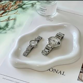 Khay đựng đồ trang sức VOIDLESS, Tấm lưu trữ bằng nhựa hình đám mây, Tấm trưng bày trang sức Mini sang trọng nhẹ Đồng hồ / Lưu trữ chìa khóa