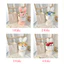 Bó Hoa Len Tai Thỏ, 3 Bông Hoa Hồng Len, Handmade Thủ Công, Quà Tặng Người Yêu
