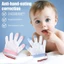 Treeling Baby Chew Resistance Mittens Stop Hand Sucking Thiết bị bảo vệ thoáng khí Dễ dàng thiết kế cho trẻ sơ sinh
