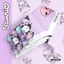 Ô dù tự động dành cho trẻ em Sanrio Kuromi Tấm che nắng có thể gập lại