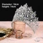 MOCOVED Baroque Crown, Bar Mitzvah Crown Hair Hoop Metal Prince Crowns, Phụ kiện tóc phong cách Hàn Quốc thanh lịch Băng đô Vòng Tiaras Trang sức tóc
