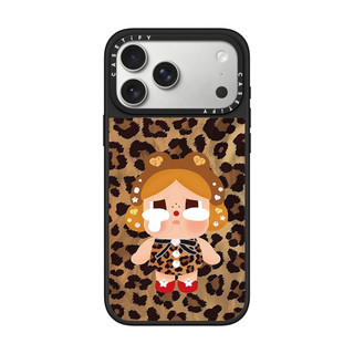 Ốp điện thoại cứng gương in họa tiết da báo từ tính cho iPhone 17 Pro Max 17 Air 16 Plus 15 14 13 12 11 Vỏ chống sốc