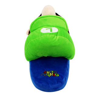 Super Mario Dép Sang Trọng Dễ Thương Chống Trơn Trượt Dép Cotton Ấm Áp Phòng Ngủ Mùa Đông
