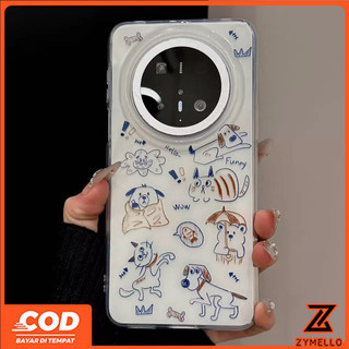 Thích hợp cho OPPO Reno 15F Reno14F Reno14pro Reno13F Reno13 Reno11 Reno11 F Reno10Pro Reno8T Reno8Z Reno7Z Reno6Z Reno8 Reno5 Reno4 Graffiti hoạt hình mèo và chó con IMD chống sốc T