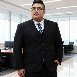 Oversize Blazers Nam Cho Doanh Nghiệp, Hợp Với Người Plus Size 140kg+