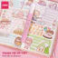 Set 6 Chiếc Bút Highlight Nhớ Dòng 6 Màu Cute Đánh Dấu Dạ Quang Take Note Ghi Chú Deli - Màu Pastel