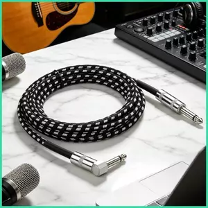 Cáp Đàn Guitar 6.5 Mm Nặng Ổn Định Truyền Góc Phải Thẳng Cho Bass Mandolin Studio Ghi Âm Nhà sonlekvn