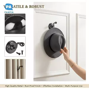 2 Chiếc Rèm Hợp Kim Kẽm Holdba Móc Treo Tường Kim Loại Ba Móc Treo Giá Đỡ Cho Cửa Sổ Nhà Phòng Khách Phòng Ngủ Hạng Nặng VN