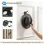 2 Chiếc Rèm Hợp Kim Kẽm Holdba Móc Treo Tường Kim Loại Ba Móc Treo Giá Đỡ Cho Cửa Sổ Nhà Phòng Khách Phòng Ngủ Hạng Nặng VN