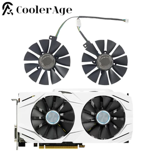 IFor ASUS Dual Series GTX 1070 1060 RX 480 Quạt Card Video 87MM T129215Quạt thay thế Card đồ họa SU PLD09210S12HH *