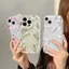 Ốp Lưng Cho OPPO Reno 15 14 13 12 11 Pro 15F 14F 13F 12F 11F 5G 8T Ốp Lưng Hoa Anh Đào Dễ Thương Kem Hoa Lượn Sóng Cạnh Thời Trang Trong Suốt TPU Họa Tiết Chống Sốc Silicon Mềm