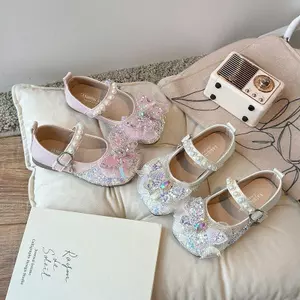 Giày công chúa ngọc trai toàn kim cương nhẹ sang trọng Đế mềm chống trượt chống mài mòn phù hợp